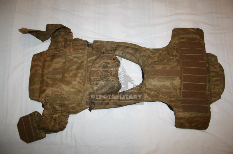 2002 FORT REDUT armor vest in sand-flora (FSB Alpha Nord-Ost Beslan)  [RESERVE] - DEPOTMILITARY.COM