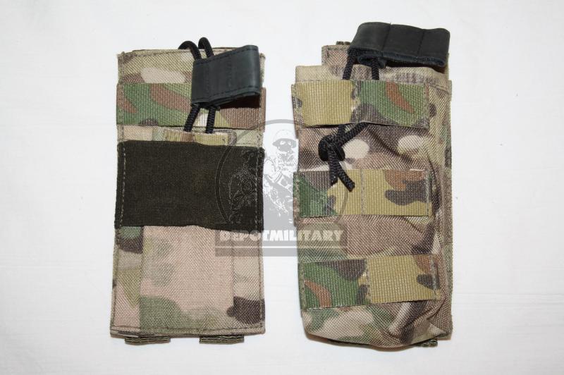 2016 2x fast AK magazine pouches 1+1 for FORT Gladiator armor vest,  multicam [SOLD] - DEPOTMILITARY.COM